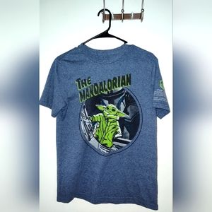 The Mandalorian Men's Short Sleeve Shirt Small Authentic Disney